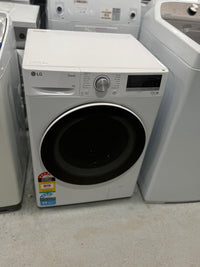 Thumbnail for Factory second LG WV5-1409W 9kg AI Direct Drive Front Load Washer with Steam - Second Hand Appliances Geebung