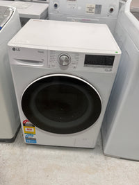 Thumbnail for Factory second LG WV5-1409W 9kg AI Direct Drive Front Load Washer with Steam - Second Hand Appliances Geebung