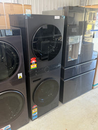 Thumbnail for Factory second LG WashTower 12kg/10kg Dual Inverter Heat Pump Washer Dryer – WWT-1210MBK - Second Hand Appliances Geebung