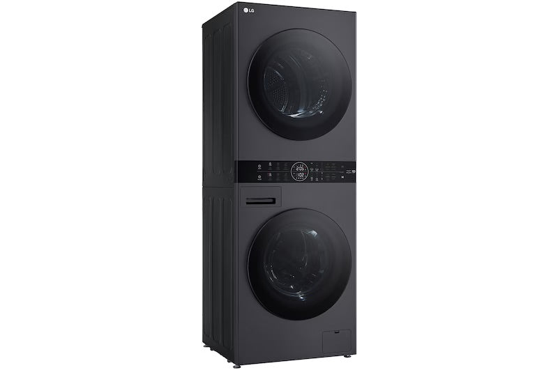 Factory second LG WashTower 12kg/10kg Dual Inverter Heat Pump Washer Dryer – WWT-1210MBK - Second Hand Appliances Geebung