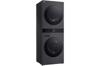 Thumbnail for Factory second LG WashTower 12kg/10kg Dual Inverter Heat Pump Washer Dryer – WWT-1210MBK - Second Hand Appliances Geebung