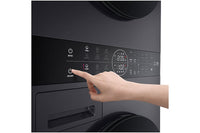 Thumbnail for Factory second LG WashTower 12kg/10kg Dual Inverter Heat Pump Washer Dryer – WWT-1210MBK - Second Hand Appliances Geebung