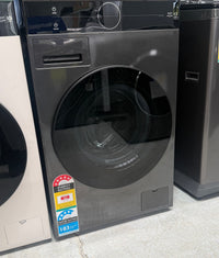 Thumbnail for Factory second LG WashTower™ -12kg/9kg All-In-One Stacked Washer Dryer Platinum Black WWT-1209B - Second Hand Appliances Geebung