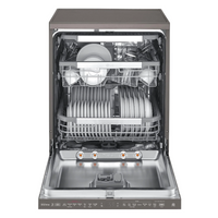 Thumbnail for Factory second LG XD3A25BS TrueSteam 15-Place Setting Freestanding Dishwasher (Black/Steel) - Second Hand Appliances Geebung