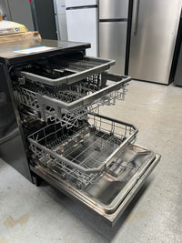 Thumbnail for Factory second LG XD3A25BS TrueSteam 15-Place Setting Freestanding Dishwasher (Black/Steel) - Second Hand Appliances Geebung