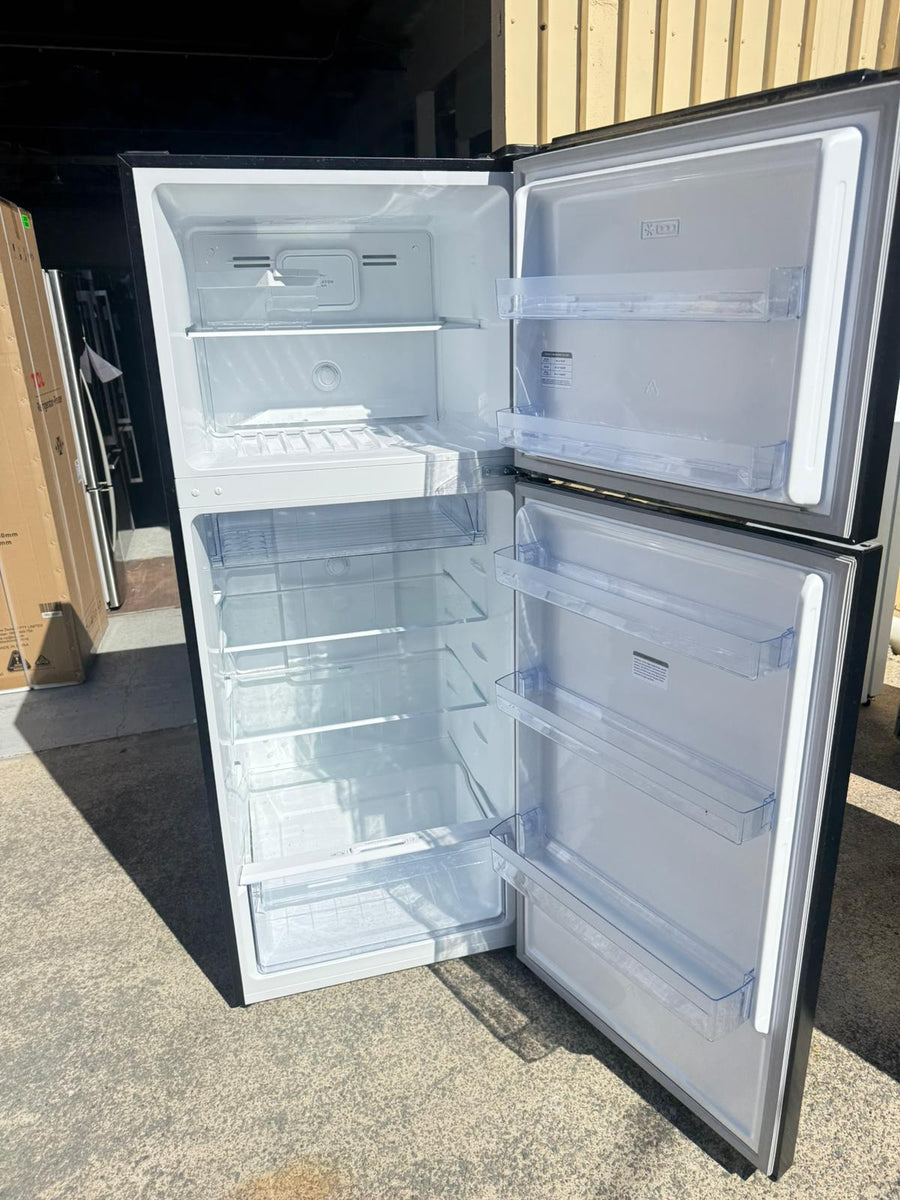 Factory second TCL 415L Top Mount Refrigerator – Black Finish  Model: P454TMB - Second Hand Appliances Geebung