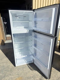 Thumbnail for Factory second TCL 415L Top Mount Refrigerator – Black Finish  Model: P454TMB - Second Hand Appliances Geebung