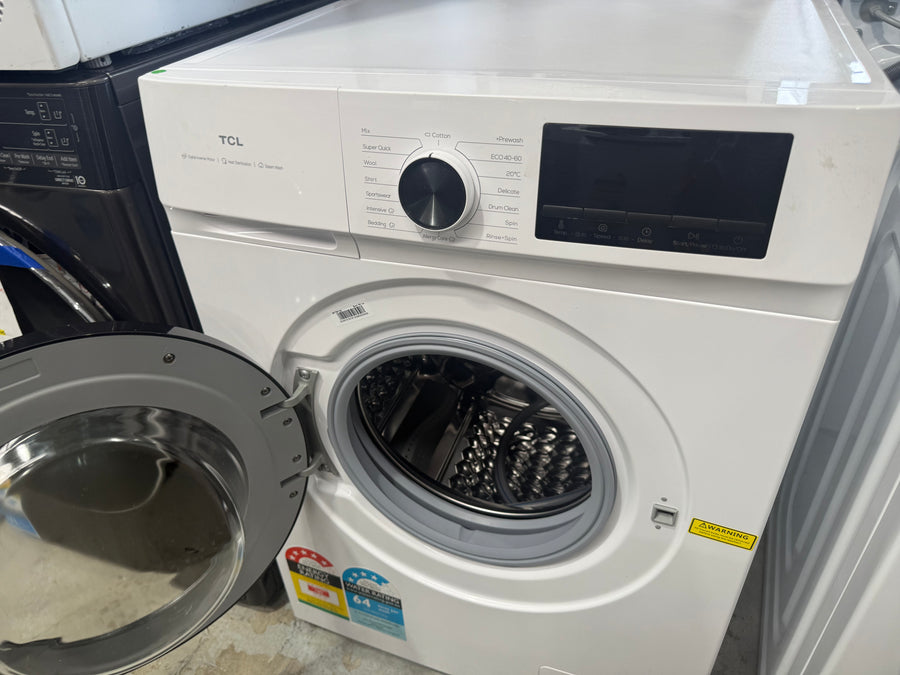 Factory second TCL 7.5kg Front Load Washing Machine – WF75P10W - Second Hand Appliances Geebung