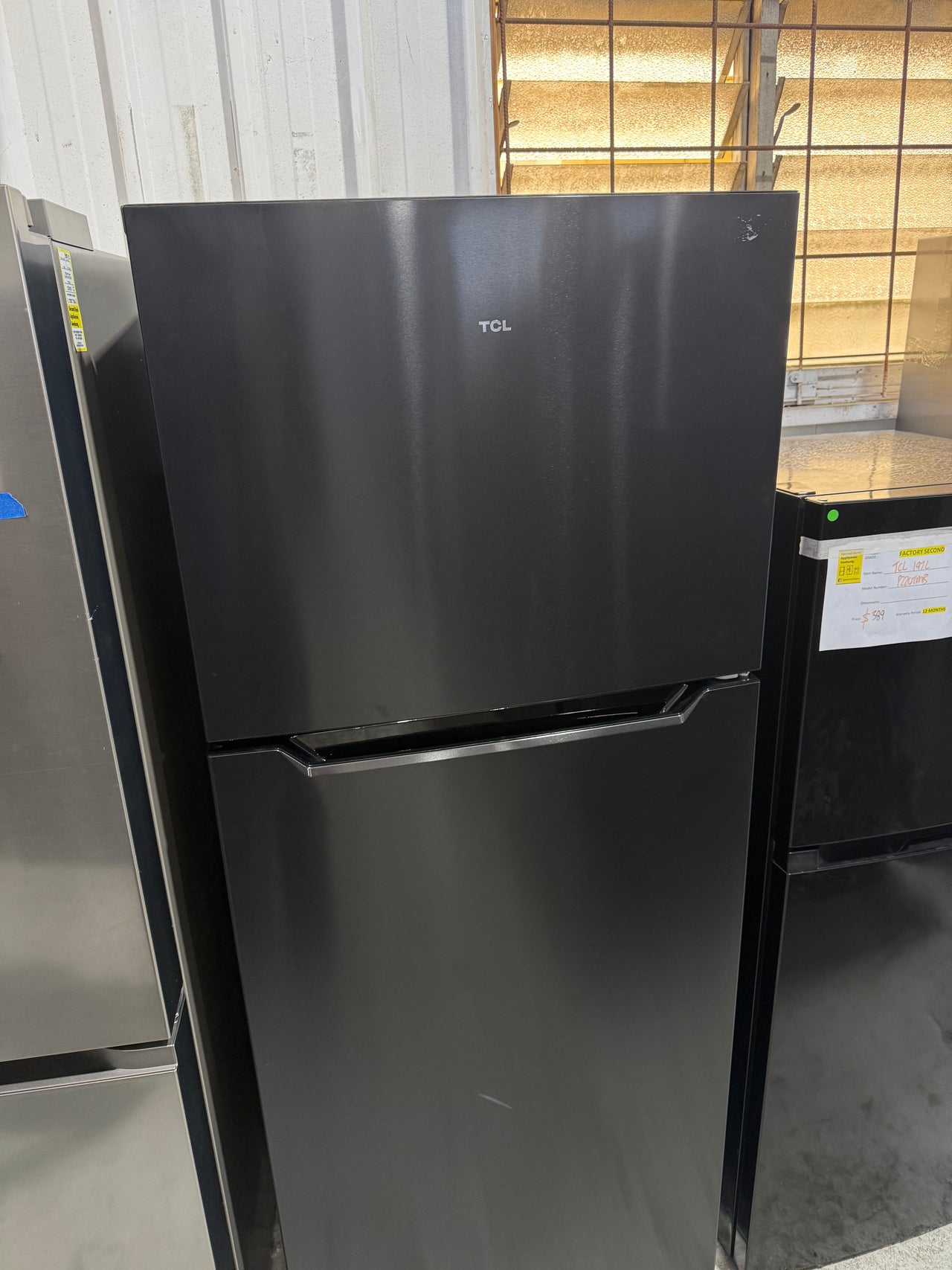 Factory second 🔥 TCL Combo Deal – Only $979! 🔥 415L TCL top mounted refrigerator + 7.5kg TCL front loader - Second Hand Appliances Geebung