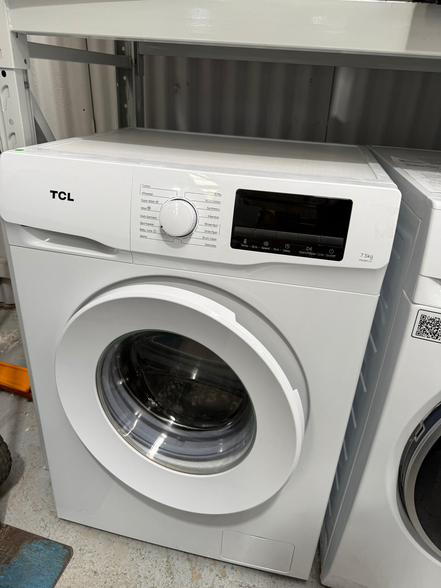 Factory second 🔥 TCL Combo Deal – Only $979! 🔥 415L TCL top mounted refrigerator + 7.5kg TCL front loader - Second Hand Appliances Geebung