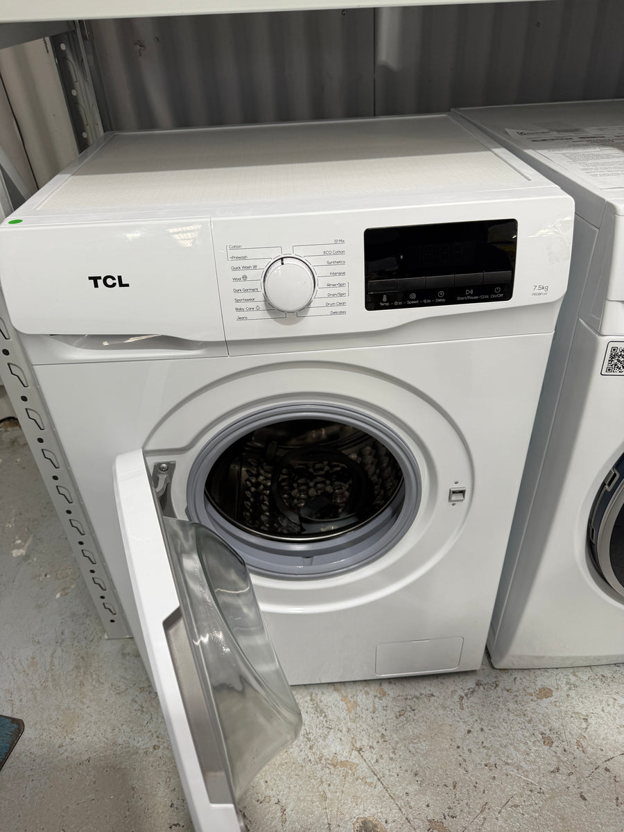 Factory second 🔥 TCL Combo Deal – Only $979! 🔥 415L TCL top mounted refrigerator + 7.5kg TCL front loader - Second Hand Appliances Geebung