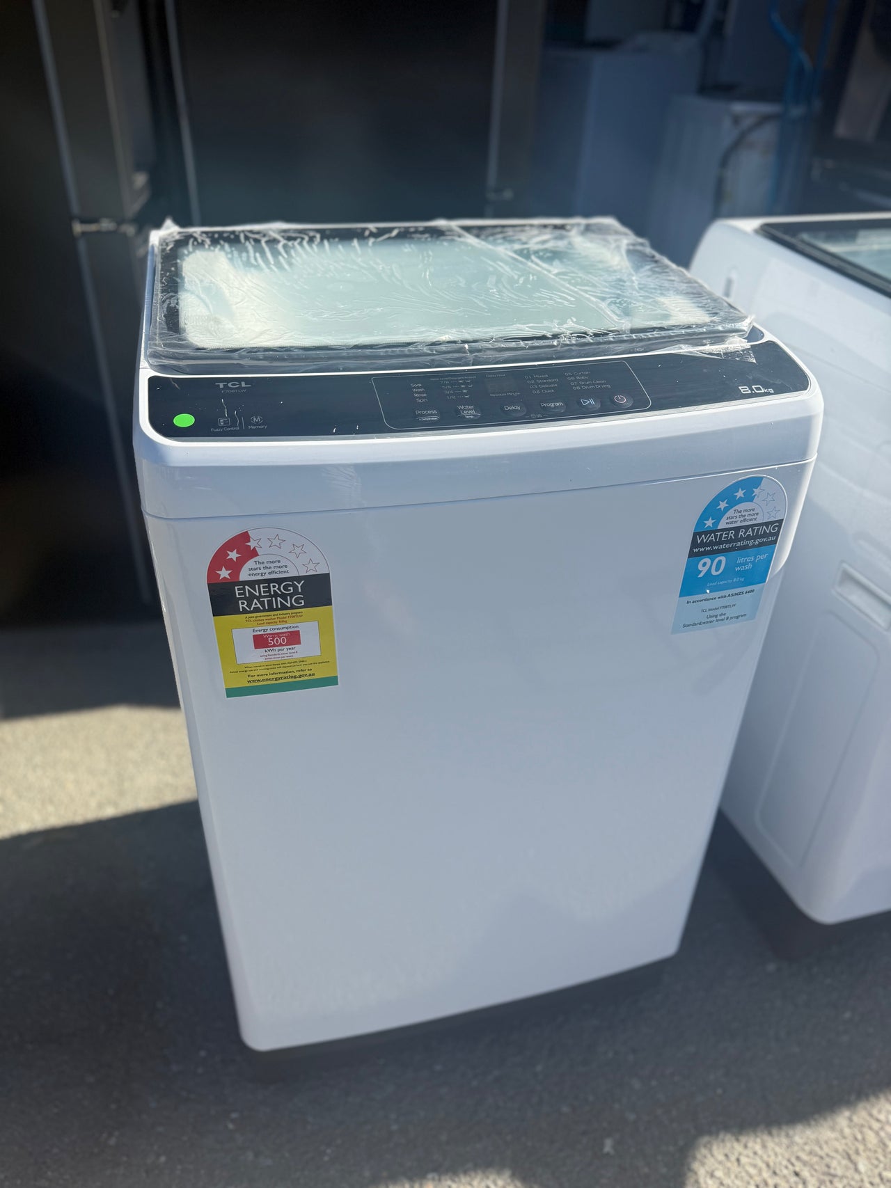 Buy Factory second TCL F708TLW 8kg top load washing machine |  | [product_variant] | Second Hand Appliances Geebung Brisbane