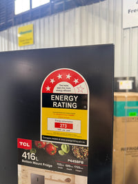 Thumbnail for Factory second TCL P445BFB 416L Bottom Mount Refrigerator - Second Hand Appliances Geebung