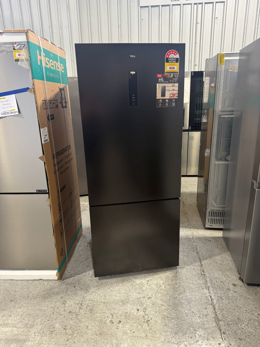 Factory second TCL P445BFB 416L Bottom Mount Refrigerator - Second Hand Appliances Geebung