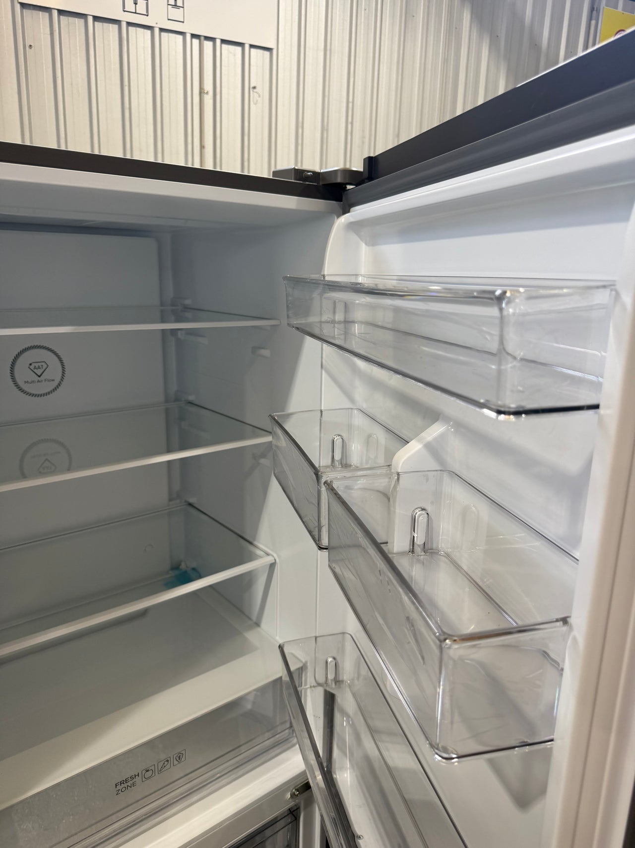 Factory second TCL P445BFB 416L Bottom Mount Refrigerator - Second Hand Appliances Geebung