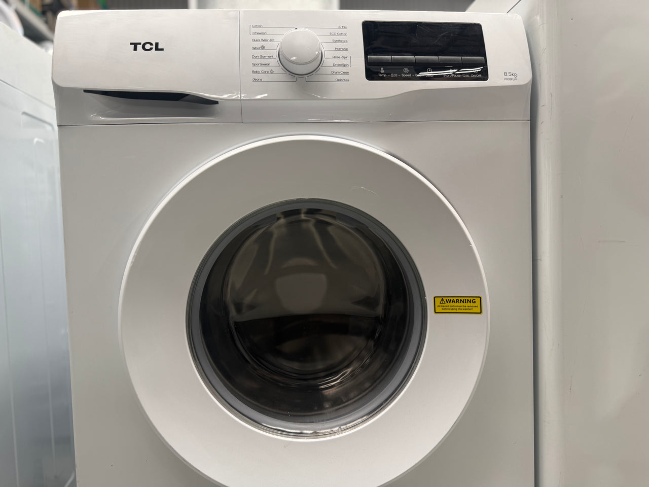 Buy Factory second TCL P609FLW 8.5kg Front Load Washing Machine – White |  | [product_variant] | Second Hand Appliances Geebung Brisbane