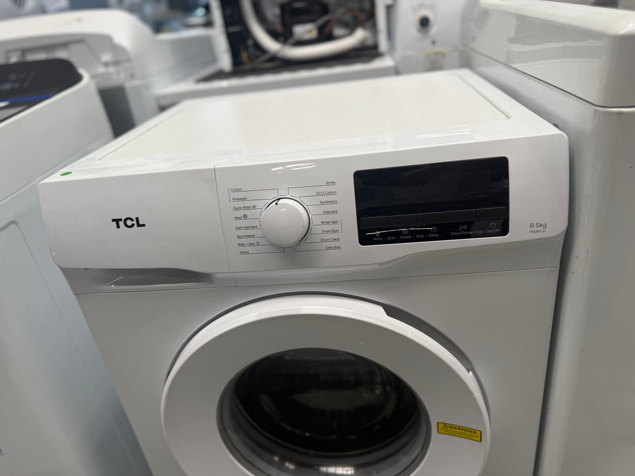 Buy Factory second TCL P609FLW 8.5kg Front Load Washing Machine – White |  | [product_variant] | Second Hand Appliances Geebung Brisbane