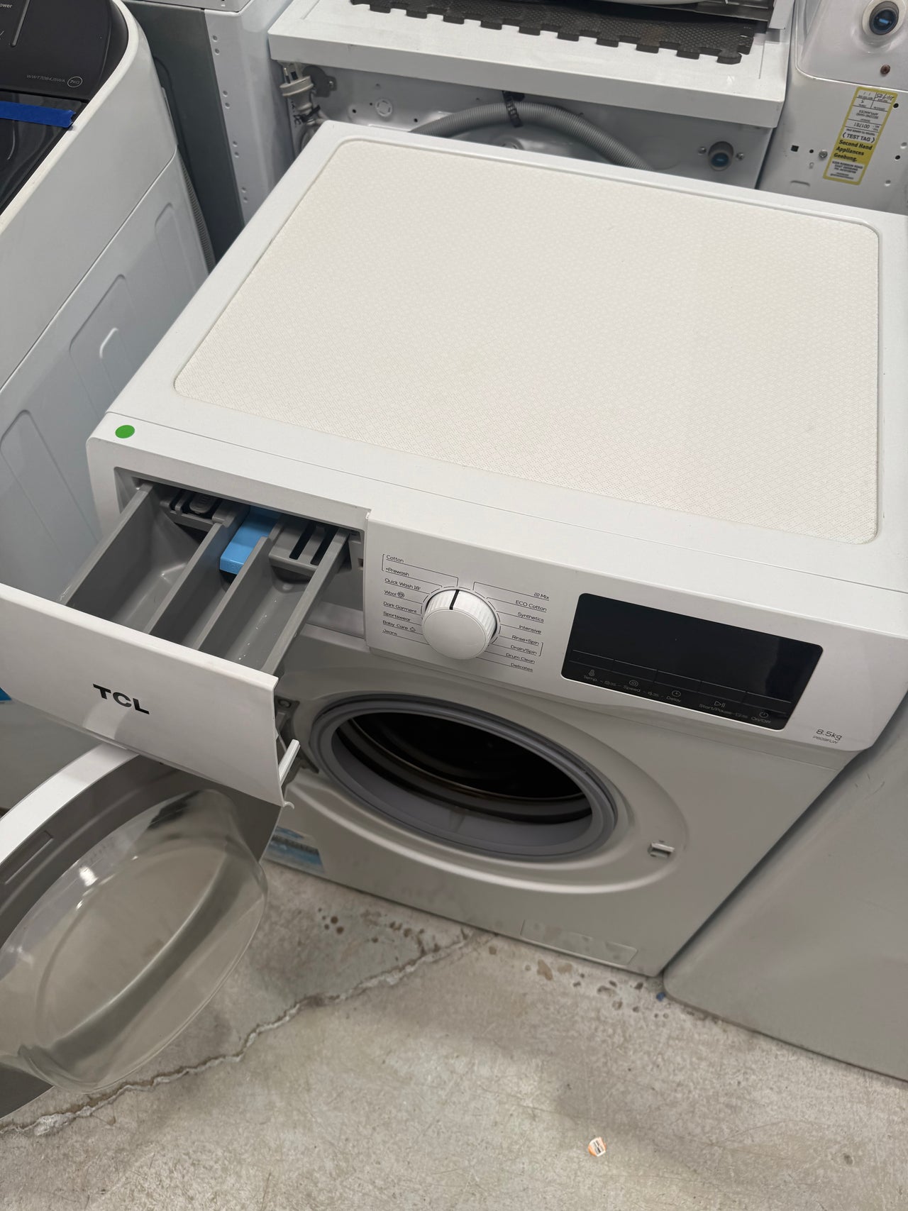 Buy Factory second TCL P609FLW 8.5kg Front Load Washing Machine – White |  | [product_variant] | Second Hand Appliances Geebung Brisbane