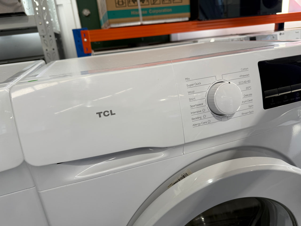Factory second TCL P618FLW 7.5kg Front Load Washing Machine - Second Hand Appliances Geebung