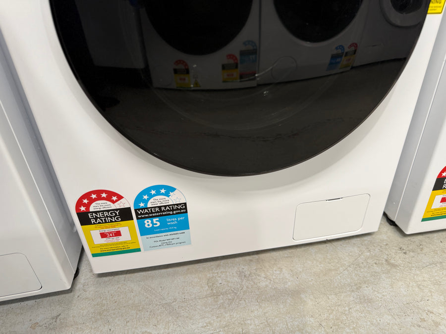 Factory second TCL WF10P11W – 10 kg Front Load Washing Machine (White) - Second Hand Appliances Geebung