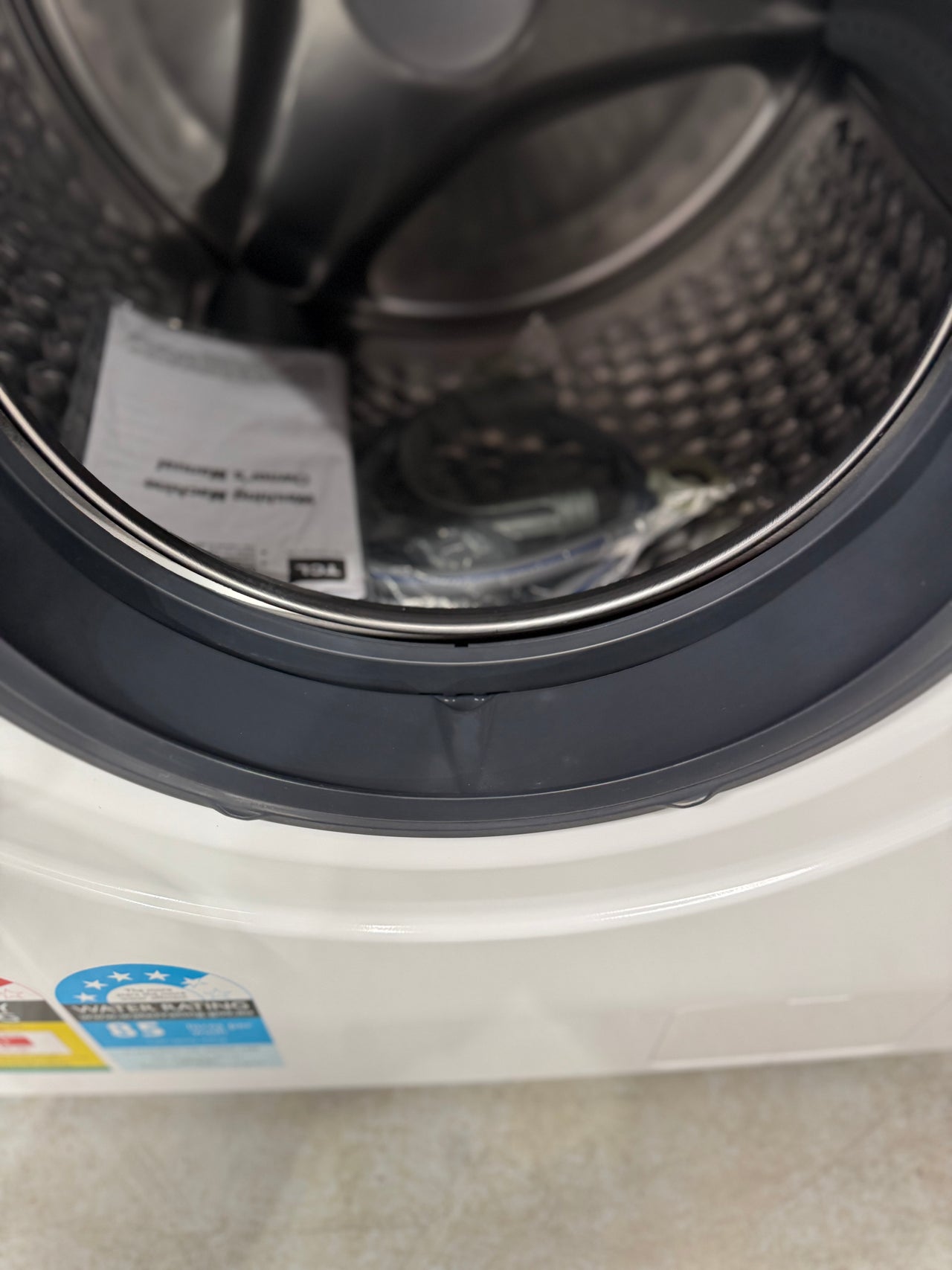 Factory second TCL WF10P11W – 10 kg Front Load Washing Machine (White) - Second Hand Appliances Geebung