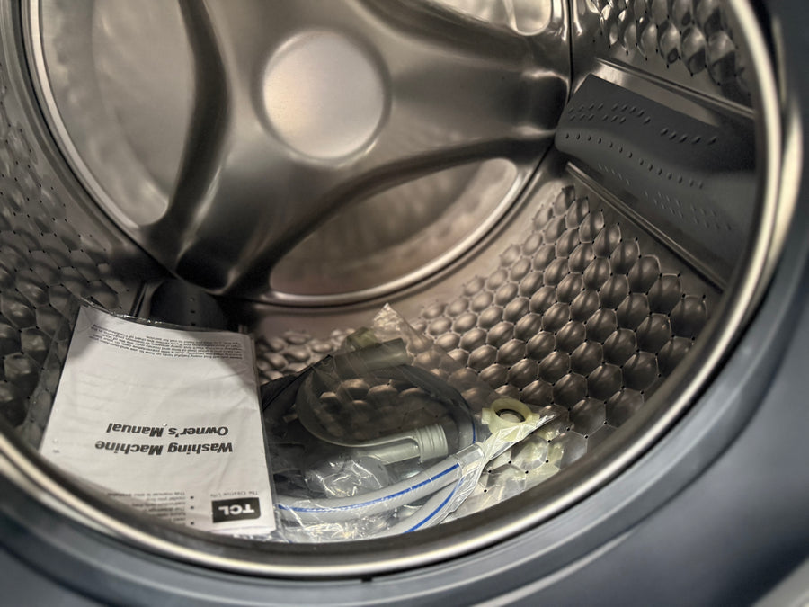 Factory second TCL WF10P11W – 10 kg Front Load Washing Machine (White) - Second Hand Appliances Geebung