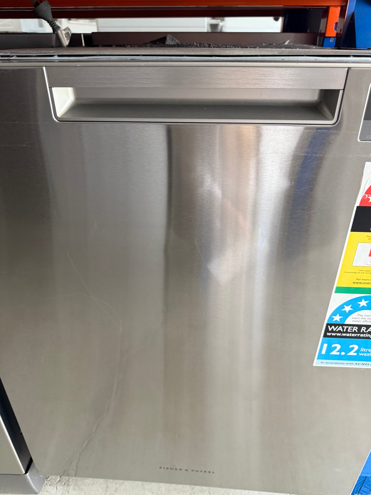 Factory second The Fisher & Paykel DW60UC2X2 iSeries 5 Contemporary Built-Under Dishwasher - Second Hand Appliances Geebung