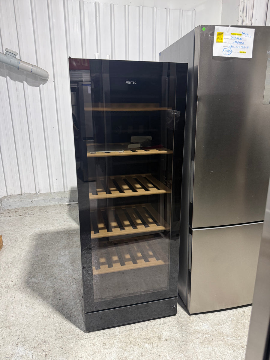 Factory second Vintec 148 Bottle Wine Storage Cabinet VWM148SBA-L(NAT) - Second Hand Appliances Geebung