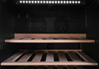 Thumbnail for Factory second Vintec 198 Bottle Multi-Temp Wine Cabinet – Borderless Black Glass V190SG2E-BK - Second Hand Appliances Geebung