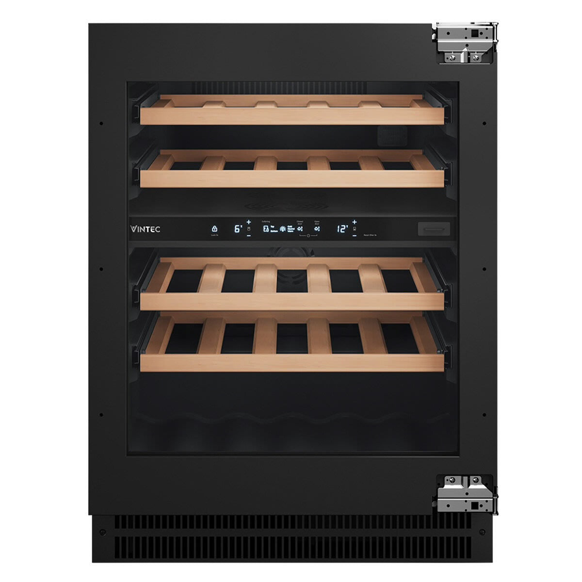 Factory second Vintec VWD820SAP-X Luxe Harmony 31-Bottle Integrated Dual Zone Wine Cabinet - Second Hand Appliances Geebung