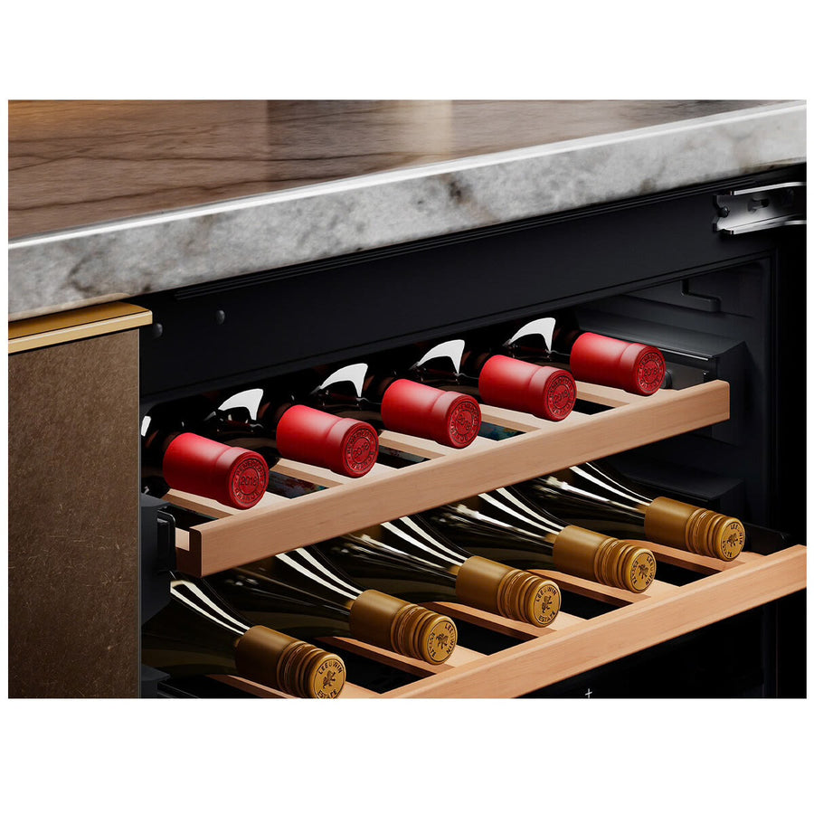 Factory second Vintec VWD820SAP-X Luxe Harmony 31-Bottle Integrated Dual Zone Wine Cabinet - Second Hand Appliances Geebung