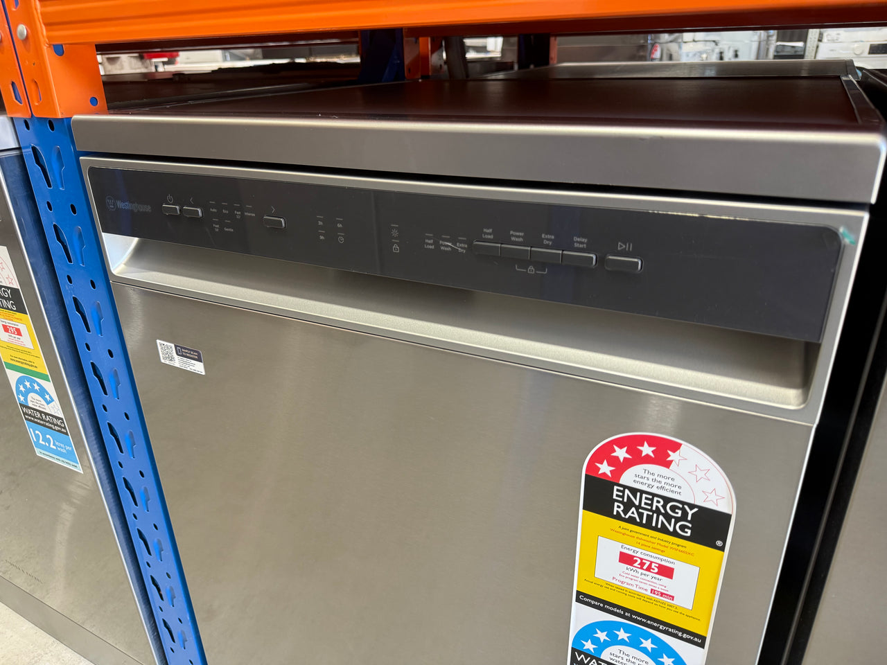 Factory second Warranty Westinghouse 60cm Stainless Steel Freestanding Dishwasher WSF6602XC - Second Hand Appliances Geebung