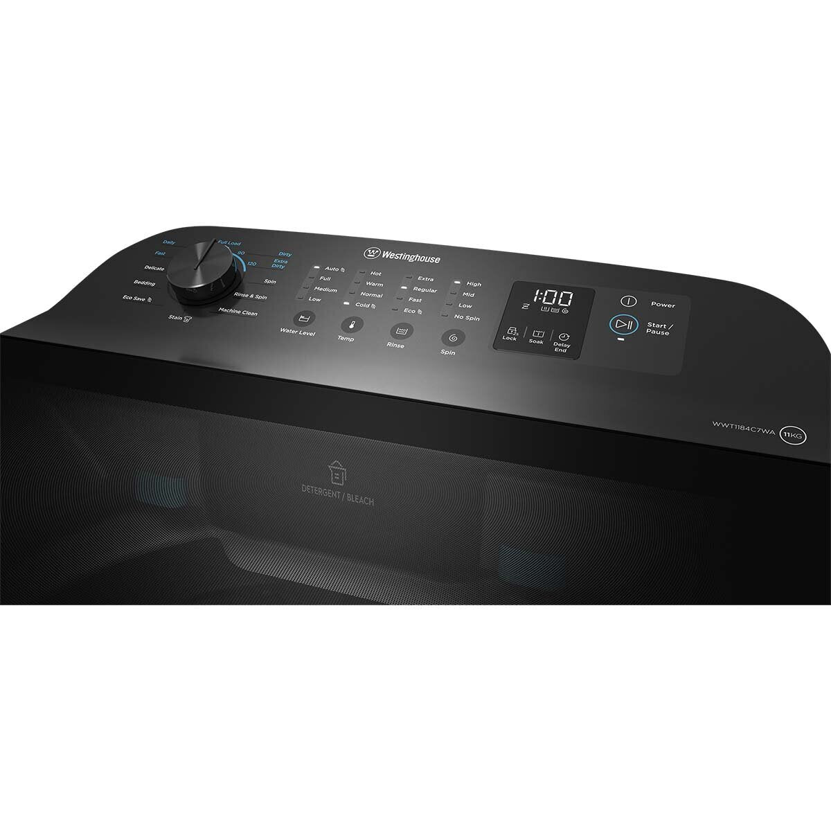 Factory second Westinghouse 11 kg EasyCare 700 Top Load Washing Machine (WWT1184C7WA) - Second Hand Appliances Geebung