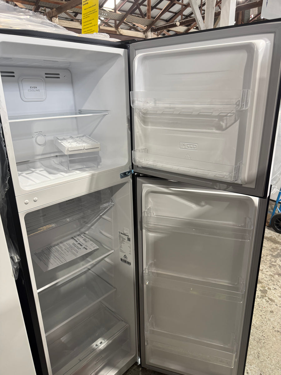 Factory second Westinghouse 247L Top Mount Fridge – Black Model: WTM2500BA-X(NAT) - Second Hand Appliances Geebung