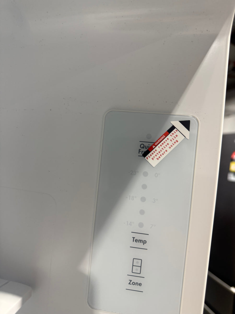 Factory second Westinghouse 425L Bottom Mount Refrigerator – Arctic Silver Model: WBE4302AC - Second Hand Appliances Geebung