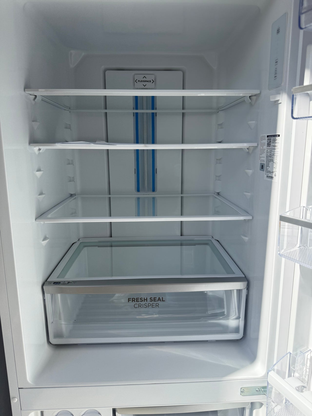 Factory second Westinghouse 425L Bottom Mount Refrigerator – White WBE4302WC - Second Hand Appliances Geebung