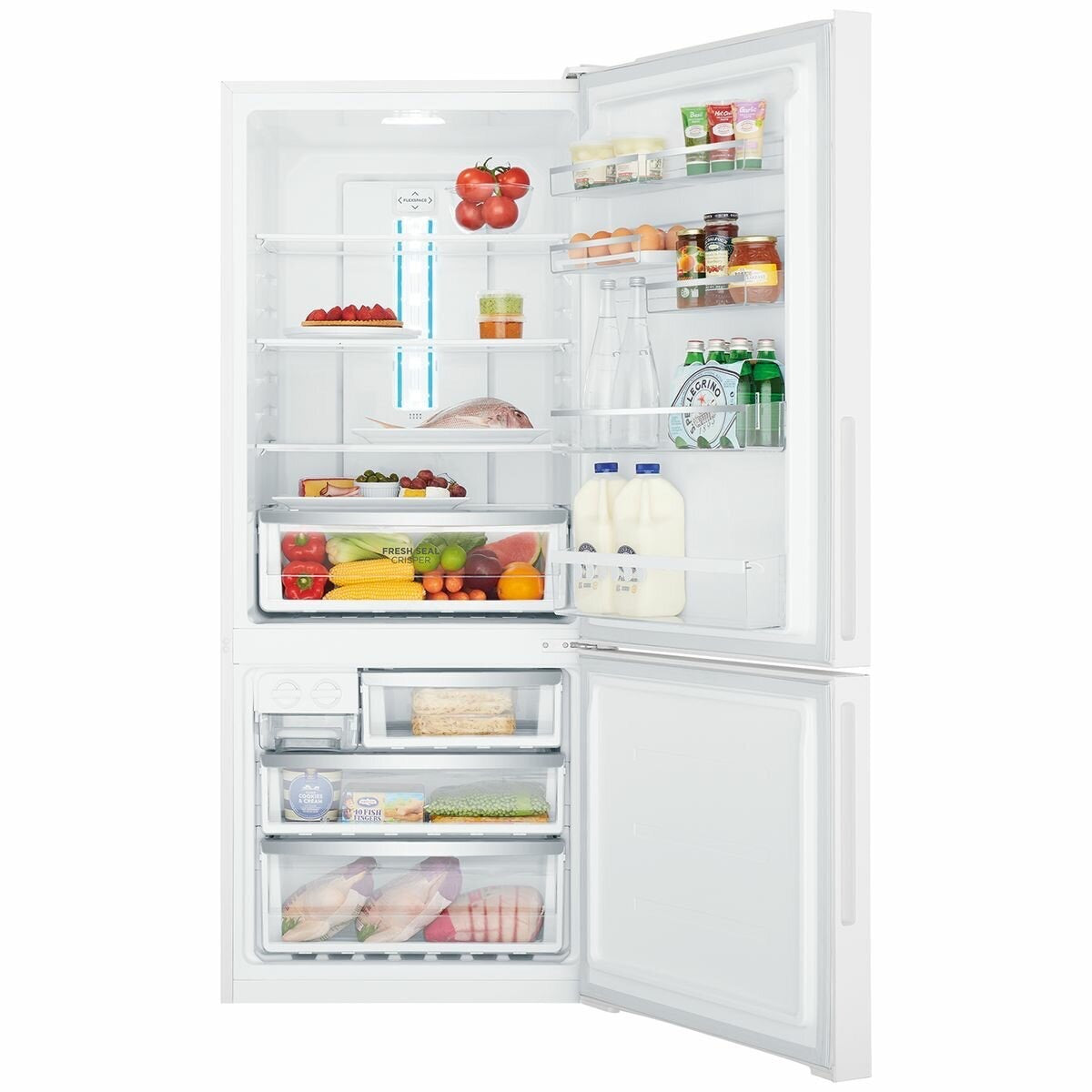 Factory second Westinghouse 431L Bottom Mount Refrigerator – White  Model: WBE4302WC-R - Second Hand Appliances Geebung