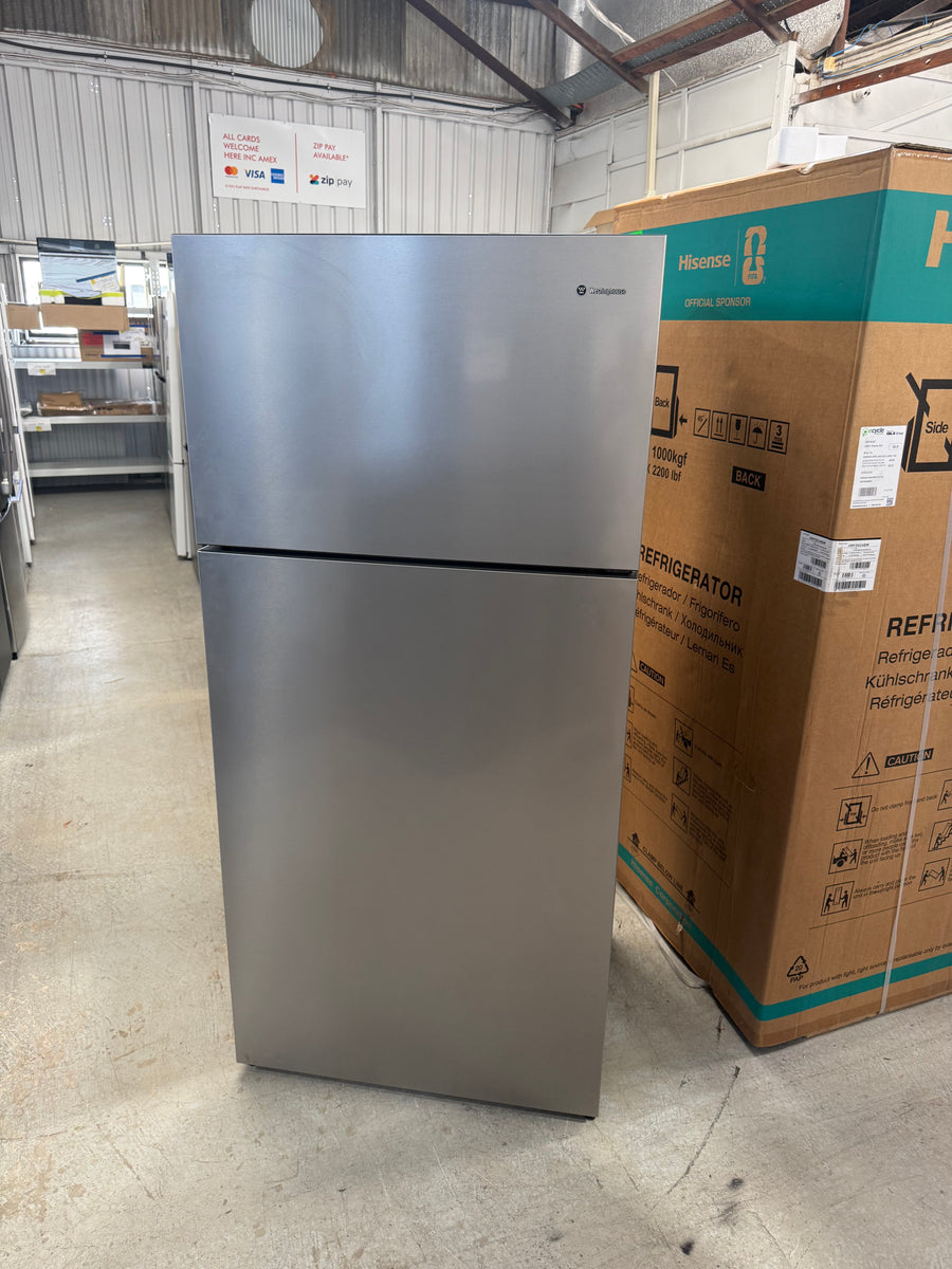 Factory second Westinghouse 503L Top Mount Refrigerator – Silver (WTM5002SD) - Second Hand Appliances Geebung