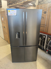 Thumbnail for Factory second Westinghouse 541L French Door Fridge – Dark Stainless Steel (Model: WQE6060BB) - Second Hand Appliances Geebung