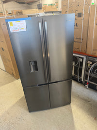 Thumbnail for Factory second Westinghouse 541L French Door Fridge – Dark Stainless Steel (Model: WQE6060BB) - Second Hand Appliances Geebung