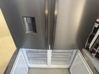 Thumbnail for Factory second Westinghouse 541L French Door Fridge – Dark Stainless Steel (Model: WQE6060BB) - Second Hand Appliances Geebung