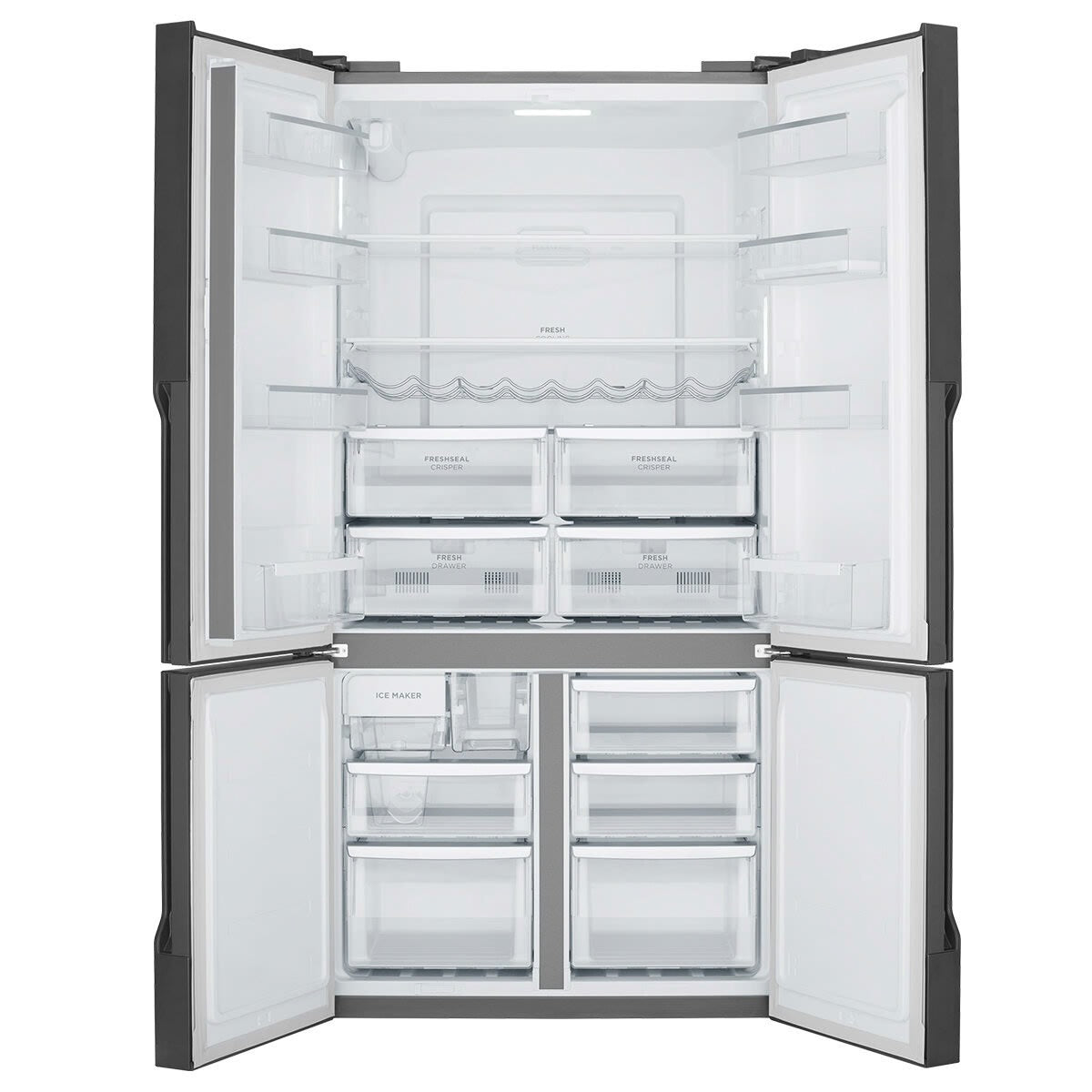 Factory second Westinghouse 564L French Door Refrigerator – Matte Black  Model: WQE5650BA(NAT) - Second Hand Appliances Geebung