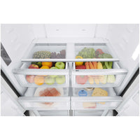 Thumbnail for Factory second Westinghouse 564L French Door Refrigerator – Matte Black  Model: WQE5650BA(NAT) - Second Hand Appliances Geebung