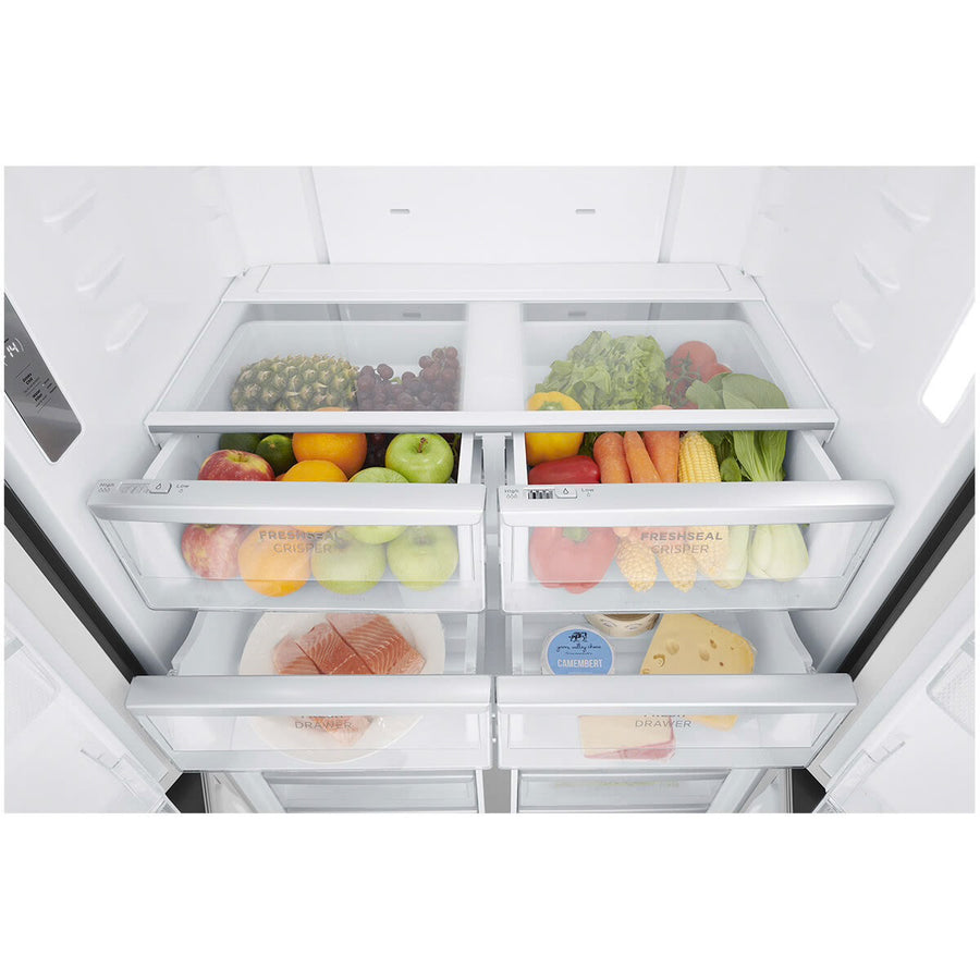 Factory second Westinghouse 564L French Door Refrigerator – Matte Black  Model: WQE5650BA(NAT) - Second Hand Appliances Geebung