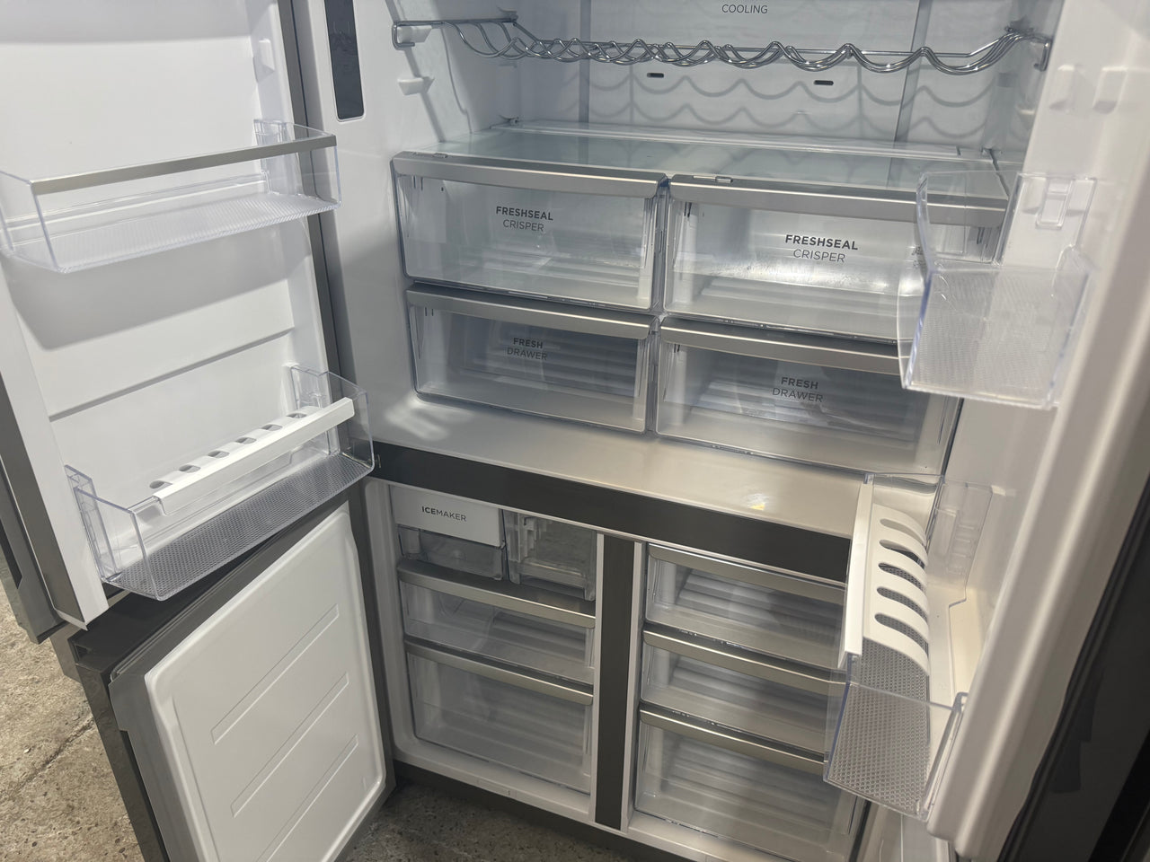 Factory second Westinghouse 564L French Door Refrigerator  Model: WQE5650BA - Second Hand Appliances Geebung