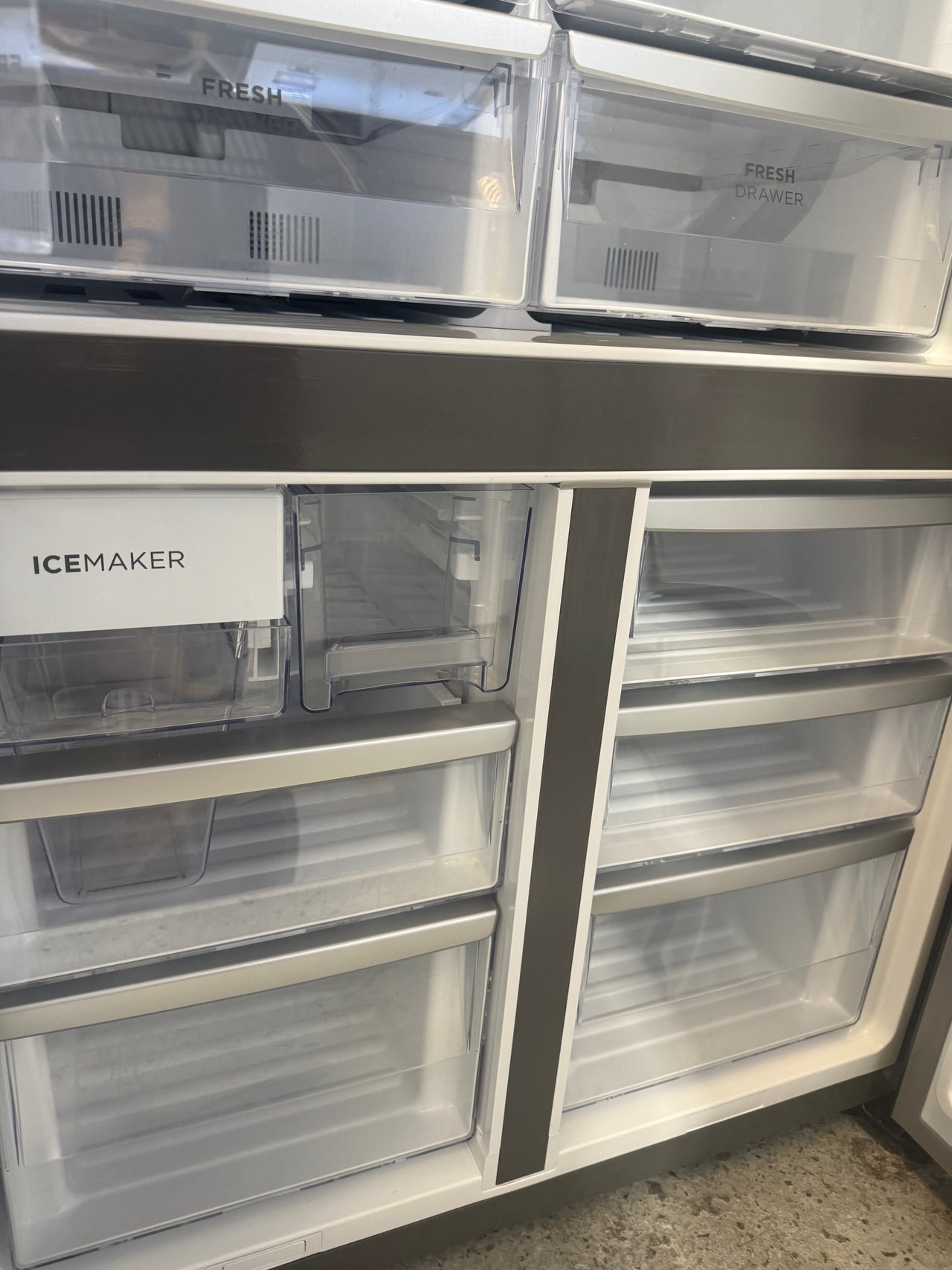 Factory second Westinghouse 564L French Door Refrigerator  Model: WQE5650BA - Second Hand Appliances Geebung