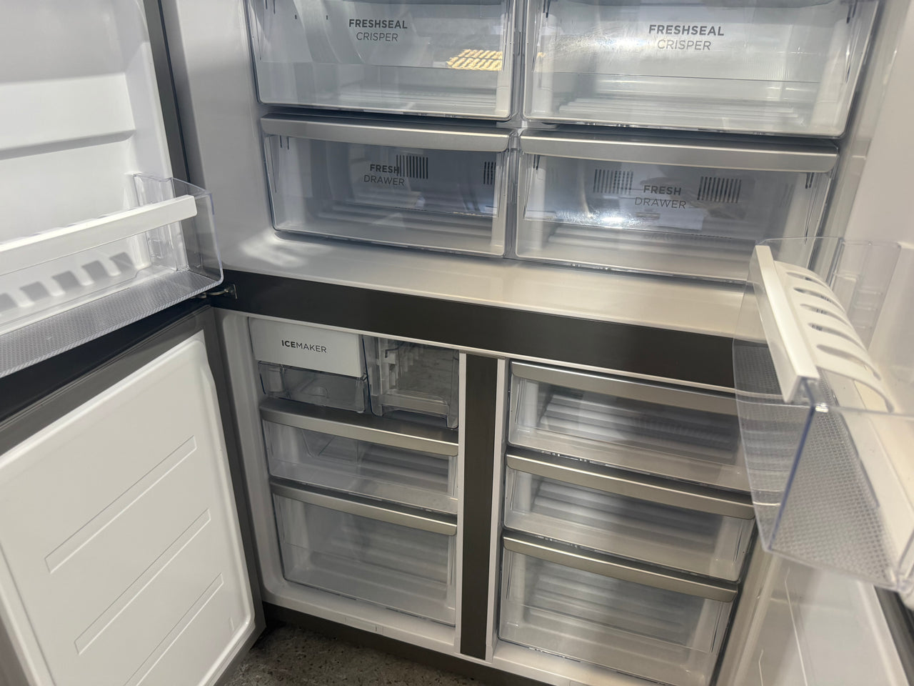 Factory second Westinghouse 564L French Door Refrigerator  Model: WQE5650BA - Second Hand Appliances Geebung