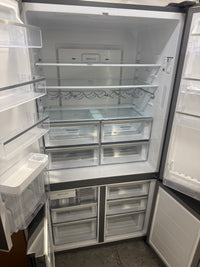 Thumbnail for Factory second Westinghouse 564L French Quad Door Fridge WQE5660BA (Matte Charcoal Black) - Second Hand Appliances Geebung
