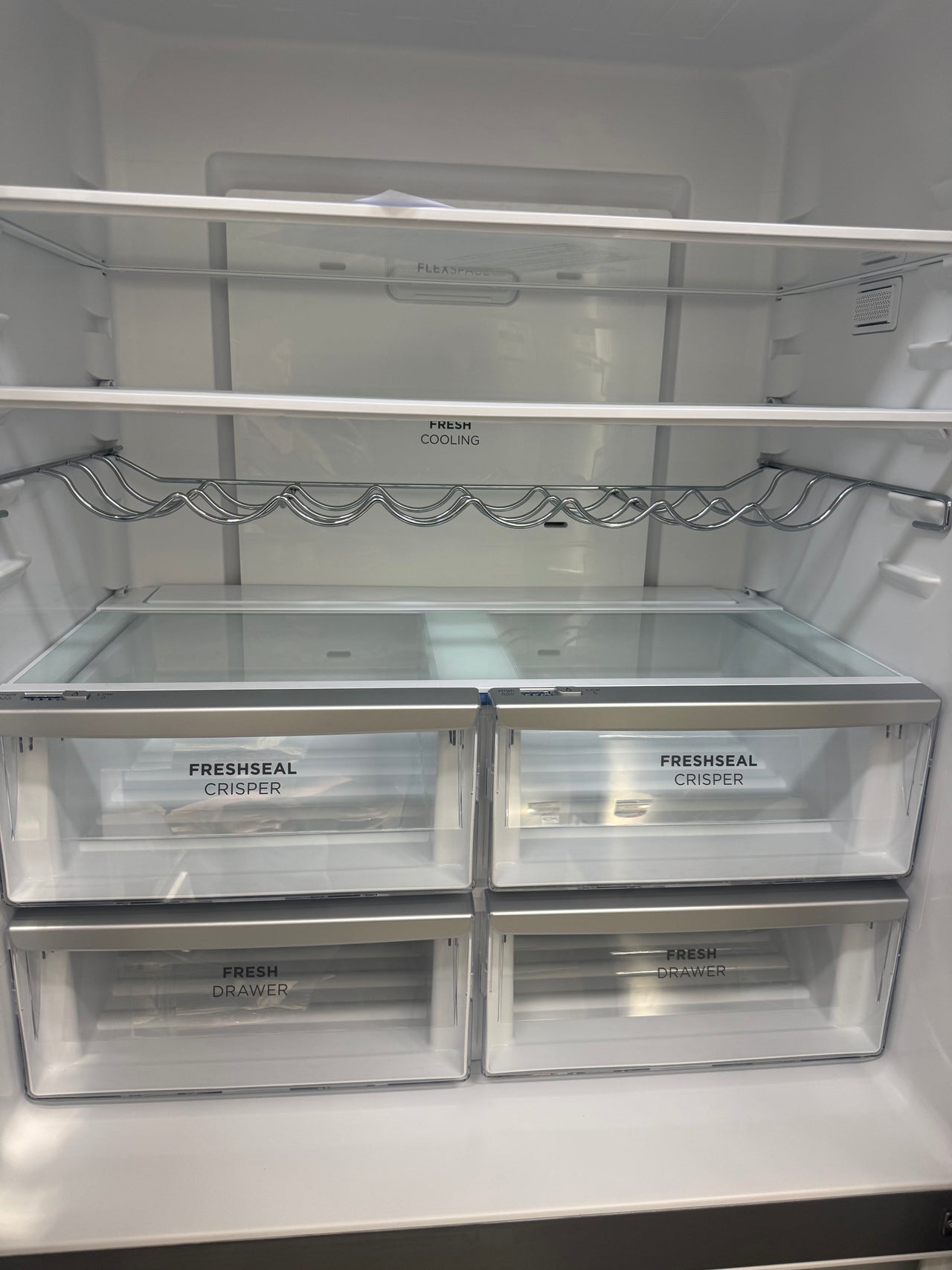 Factory second Westinghouse 564L French Quad Door Fridge WQE5660BA (Matte Charcoal Black) - Second Hand Appliances Geebung