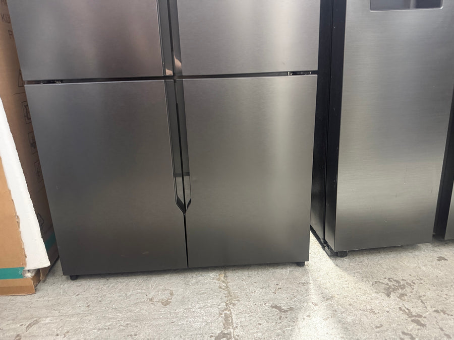 Factory second Westinghouse 564L French Quad Door Fridge WQE5660BA (Matte Charcoal Black) - Second Hand Appliances Geebung